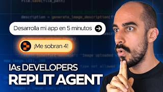 YA puedes PROGRAMAR usando AGENTES y es impresionante  Demo Replit Agent [upl. by Turrell]