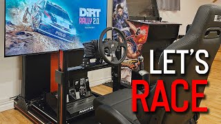 Racing Simulator Gaming Setup  Family Edition GT Omega Prime Lite  CSL DD  NLR ERS3 [upl. by Nauqel420]