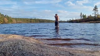 A Cold Dip In Autumn Pt II 🥶🏊🏾‍♂️🍂 [upl. by Rory]