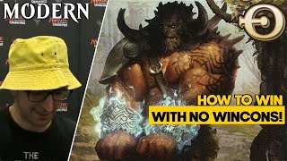 How To WIN With No WINCONS  Mono U Control  Modern  MTGO [upl. by Affra354]