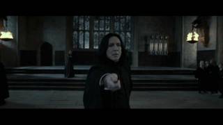 Harry Poter and the Deathly Hallows part 2  Minerva McGonagall vs Severus Snape HD [upl. by Florence]