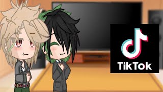 Deku’s classmates react to him and bakugo Gacha TikTok’s 🧡BakuDeku💚 [upl. by Tully]