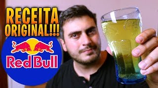 DESCOBRI A FÃ“RMULA SECRETA DO RED BULL E FIZ EM CASA   ENERGÃ‰TICO CASEIRO [upl. by Euqinitram]