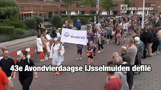 43e Avondvierdaagse IJsselmuiden defilé [upl. by Diandre]