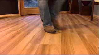 TrafficMaster Allure Ultra Resilient Flooring Installation  Review [upl. by Rustice107]