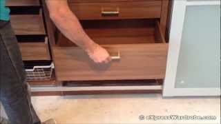 IKEA Komplement Interior Chest of 3 Drawers for Pax Wardrobes [upl. by Kopple870]