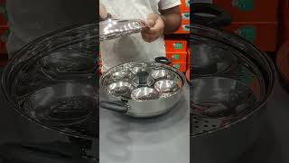 Embossy Idli cooker stainless steel Induction Base [upl. by Acino428]