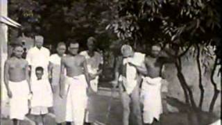 Ramana Maharshi Rare video courtesy footage from KK Nambiar 1949 May to Nov [upl. by Kusin]