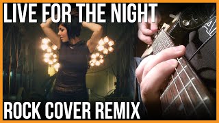 Krewella  Live for the Night Rock Cover Remix [upl. by Ragnar]