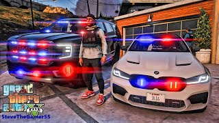 Playing GTA 5 As A POLICE OFFICER Gang Unit Patrol🔥🔥🔥 GTA 5 Lspdfr Mod 4K [upl. by Rodrique95]