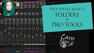 Pro Tools Basics Folders in Pro Tools [upl. by Yorled]