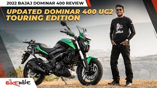 2022 Bajaj Dominar 400 Review  Touring Edition Tested  BikeWale [upl. by Gae225]