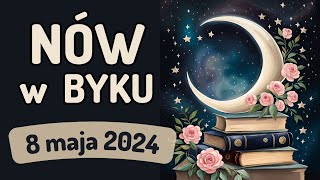 NÓW KSIĘŻYCA W ZNAKU BYKA 🌑8 maja 2024🌑 prognoza Tarota  wszystkie znaki zodiaku [upl. by Ohcamac]