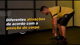 RDL x Stiff diferentes ativações com a posição do corpo​ [upl. by Junko683]