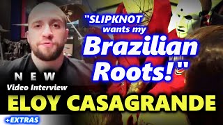 FULL EXCLUSIVE Video Interview Eloy Casagrande Slipknot 2024 [upl. by Ahcarb]