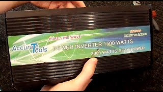 Accurate Tools Pure Sine Inverter Review and Repair  Part 14 [upl. by Shriner]