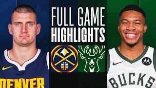 NUGGETS at BUCKS  FULL GAME HIGHLIGHTS  February 12 2024 [upl. by Neffirg326]