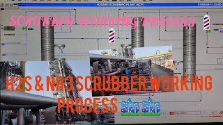 Scrubber working process H2S and NH3 SCRUBBER Working Procedure 🏙️🏙️ [upl. by Prudhoe]