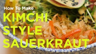 Kimchi Style Sauerkraut  Choices Markets [upl. by Katrinka]