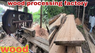 large wood processing [upl. by Pontias]