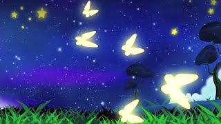 Schmetterling Wiegenlied  lullaby für Kinder  GuteNachtMusik für Kinder [upl. by Nennek]