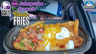 Taco Bell® Jalapeño Ranch Nacho Fries Review 🌶️🧀🍟  YES PLEASE  theendorsement [upl. by Steep]