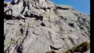 Gimmer Crag covered in climbers [upl. by Rola]