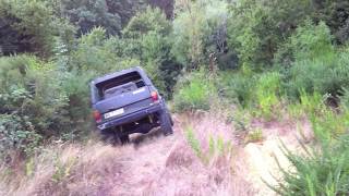 Nissan Patrol TR 33 Turbo Diesel  Bosco di La Rotta  4x4 Toscana [upl. by Meehar]