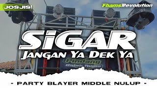 DJ SIGAR X JANGAN YA DEK YA  STYLE PARTY BLAYER MIDDLE NULUP  FHAMS REVOLUTION [upl. by Gibert174]