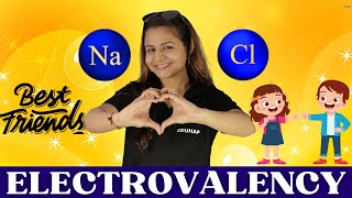 ELECTROVALENCY EASIEST EXPLANATION  STRUCTURE OF ATOM  CLASS 9  NaCl FORMATION  KRUSHI MAAM [upl. by Danczyk]