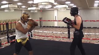 I SPARRED SHAWN PORTERAND GOT MY A KICKED FULL SPARRING SESSION LIVE FROM PORTER WAY PODCAST [upl. by Petra]