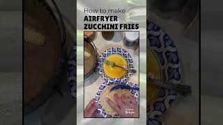 Air Fryer Tips for Crispy Zucchini Fries [upl. by Marten]