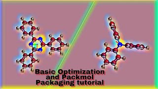 Basic Geometry Optimization and Packmol Packaging Tutorial [upl. by Eckblad]