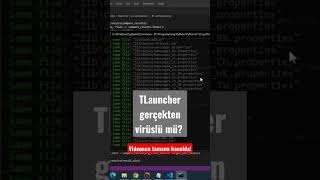 TLauncher gerçekten virüslü mü shorts minecraft tlauncher [upl. by Ynnelg]