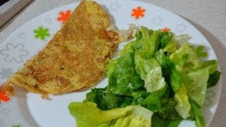 Ricetta DIETETICA in 5 minuti OMELETTE dieta dukan [upl. by Murat]