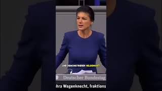 Sahra Wagenknecht zerlegt die Ampel Regierung [upl. by Gwenn]