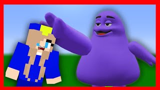 GRİMACE SHAKE ASLI KOMİSERİN KAFASINI KOPARDI😱  Minecraft [upl. by Collbaith]