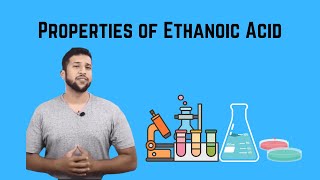 Properties of ethanoic acid  Carbon and its compounds  Class 10 Chemistry [upl. by Sharline961]