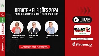 DEBATE ELEIÇÕES 2024  Candidatos de Fraiburgo  28092024 [upl. by Magena]