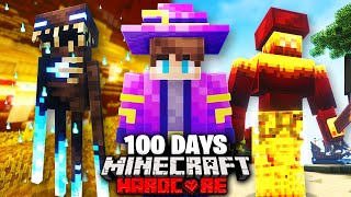 I Survived 100 Days with ALL THE MODS in Hardcore Minecraft [upl. by Bibbye477]