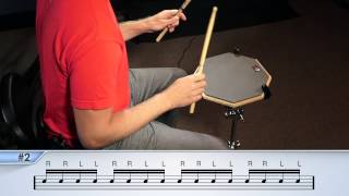 Drumming WarmUp Beginner  Drum Lesson [upl. by Jacquette]