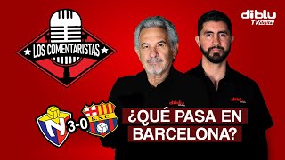 LOS COMENTARISTAS  QUÉ ESTÁ PASANDO EN BARCELONA [upl. by Yeleak]