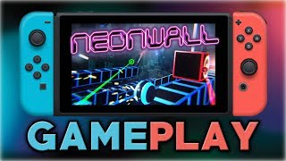 Neonwall  First 10 Minutes With Gyroscope  Nintendo Switch [upl. by Prudie]