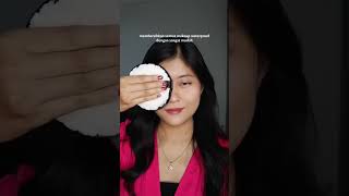 Get Unready With Me  Make Over BiPhase Oil Micellar Water shorts MakeOverHypeSquad makeupremoval [upl. by Aiet]