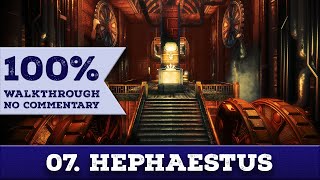 Bioshock Remastered Walkthrough Survivor No Damage100 Completion 07 HEPHAESTUS [upl. by Holbrooke]