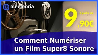 Comment Numériser Film Super 8 sonore  Convertir Film Super 8 Facilement [upl. by Thorley]