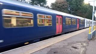 2x Class 321s depart Braintree Freeport [upl. by Allain745]