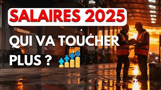 Salaires 2025  Qui va toucher plus [upl. by Nanis]