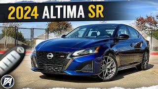 The Fun Altima 2024 Nissan Altima SR Turbo Review amp Drive [upl. by Ahsinahs]