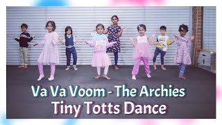 Va Va Voom Song  Tiny Totts Kids Dance Cover  The Archies  VADI [upl. by Race]